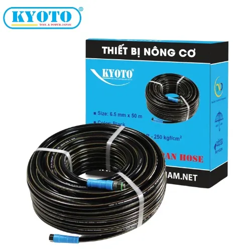 Dây  Phun Thuốc Trừ Sâu 6.5mm KYOTO Màu Đen