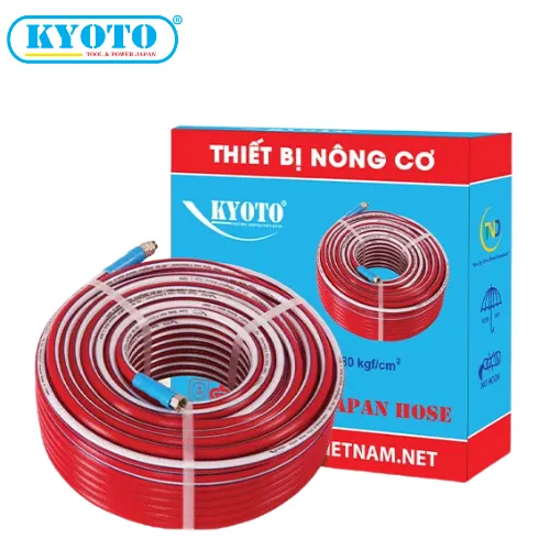 Dây phun thuốc 8.5mm KYOTO màu đỏ