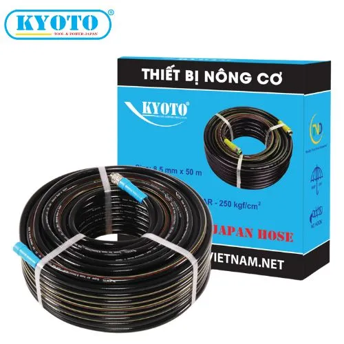 Dây Phun Thuốc Trừ Sâu 8.5mm KYOTO Màu Đen