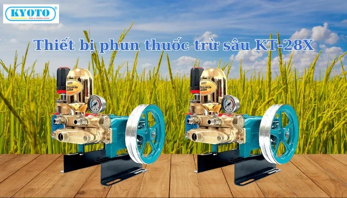 Đầu xịt áp lực phun thuốc KT-28X