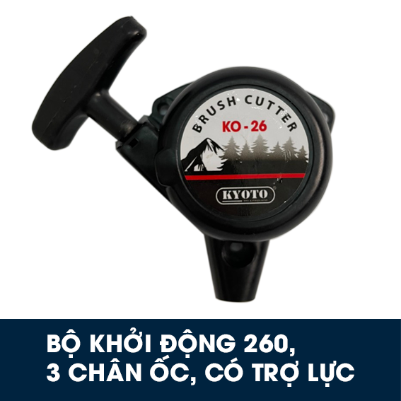 Bộ khởi động 260, 3 chân ốc, có trợ lực