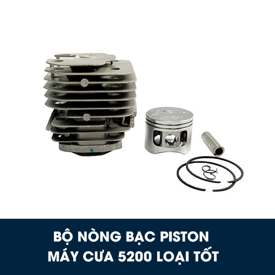 Bộ nòng bạc piston máy cưa 5200 loại tốt