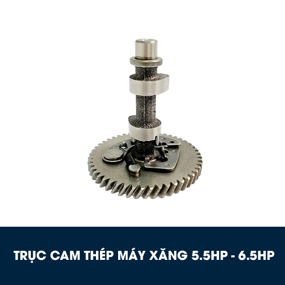 Trục cam thép máy xăng 5.5hp - 6.5hp